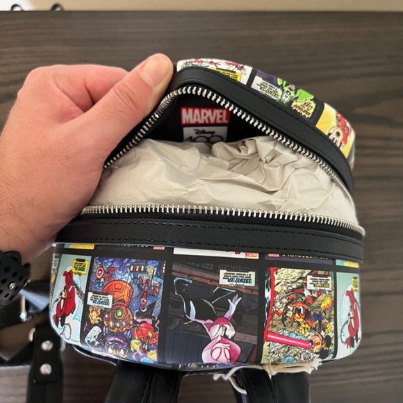DisneyParks Loungefly Marvel 100 Characters Mini Backpack main image 4